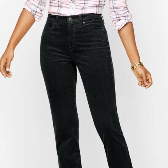Talbots Pants - Talbots Corduroy Black Heritage Pants Size 6